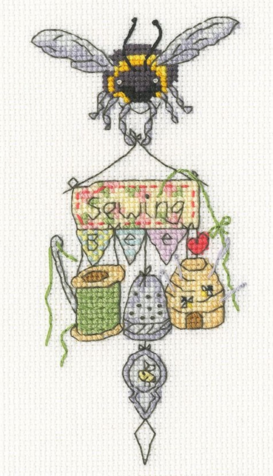 Bothy Threads XETE13 Sewing Bee Counted Cross Stitch Kit by Eleanor Teasdale