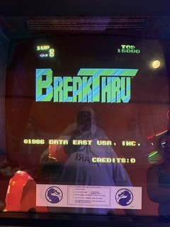 Vintage Working Breakthru Break Thru Jamma arcade Video Game board PCB