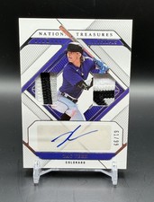 2023 National Treasures ZAC VEEN SP 61/99 RPA Rookie Patch Auto Colorado