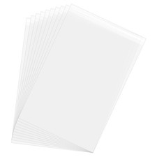 19.3"x 12.6" Acid-Free Picture Sleeve, 120Pack Crystal Clear Sleeves Storage Bag