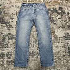 Levi's Premium 501 XX Selvedge Jeans Men's 30x30 Big E Blue Medium Washed Denim