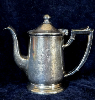 Vintage Ahwahnee Inn Yosemite 8 Oz International Silver Plate Individual Teapot