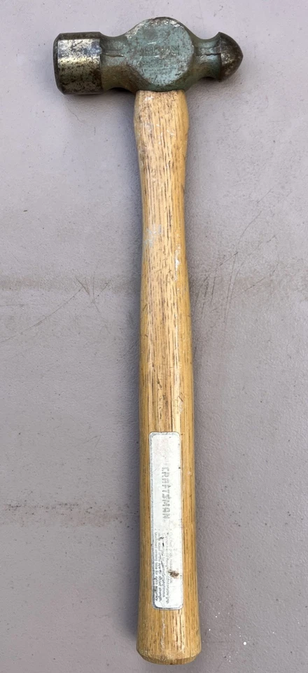 Lote de 5 martillos de madera Ball Peen de colección/3 cabezas de martillos: artesano/Vaughn/Fairmont Foto 3 de 4