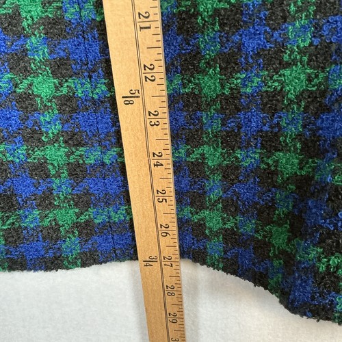 Kasper ASL Womens Blazer Jacket Blazer Blk Blue Grn Tweed Houndstooth Sz 20W NWT - Picture 8 of 9