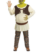 Plus Size Shrek Costume SIZE 3x with defect 