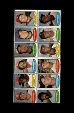 COMPLETE PANEL 12) PETE ROSE BOB GIBSON KILLEBREW 1974 TOPPS STAMPS *TPHLC-7905