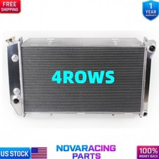 New 4-row Aluminum Radiator For 1972-1979 Ford Ltd Ii Torino Mercury Cougar V8