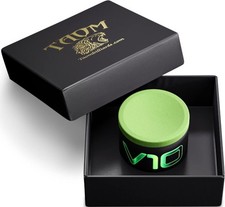 TAOM V10 Green Billiard/Pool Cue Chalk - 1 Cube with Storage Box