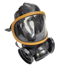 MSA 7-204-3 M4C3 Ultra-Twin Full Face Respirator Gas Mask ~ Large