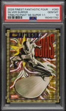 Marketplace image: 2026 SUPERFRACTOR 1/1 #80 SILVER SURFER 1/1 PSA 10