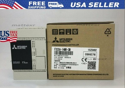 1PC New MITSUBISHI FX3SA-14MR-CM PLC FX3SA14MRCM In Box  US Free TAX