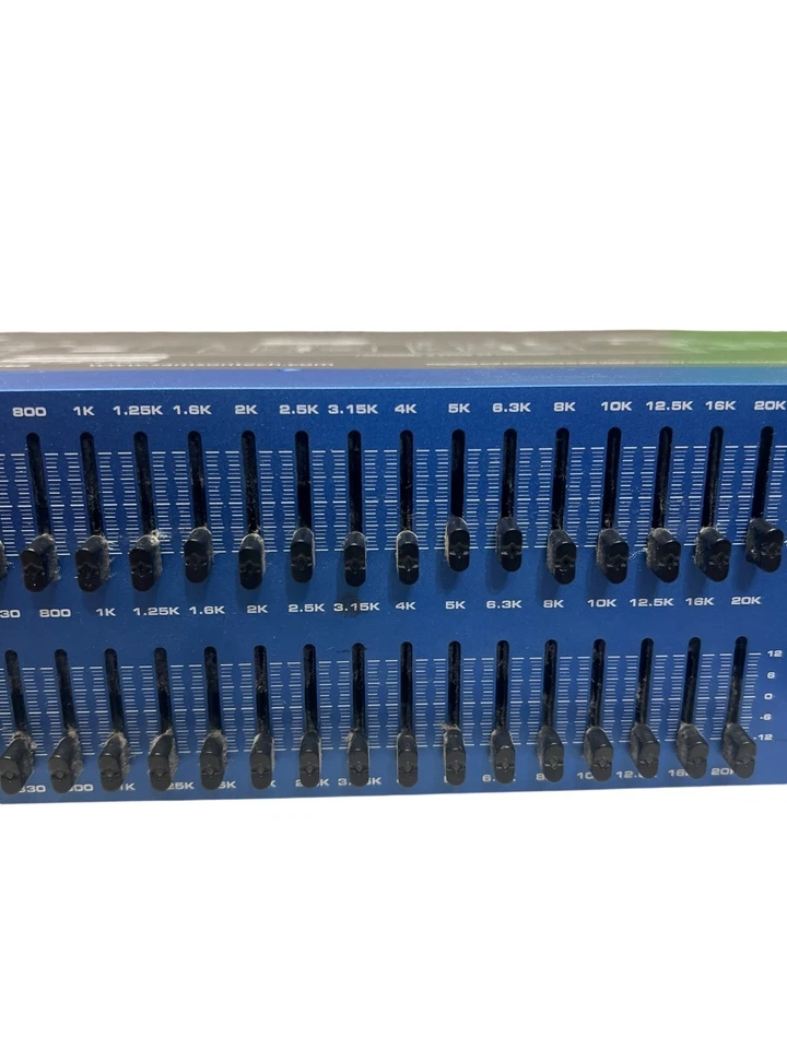 Samson SBan-Curve 231 Graphic Equalizer Professional Sound System Dual 31 Band - Image 4 of 4