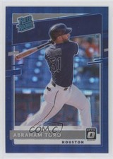 2020 Donruss Optic Rated Rookies FOTL Blue Pandora Prizm 37/99 Abraham Toro 1b8