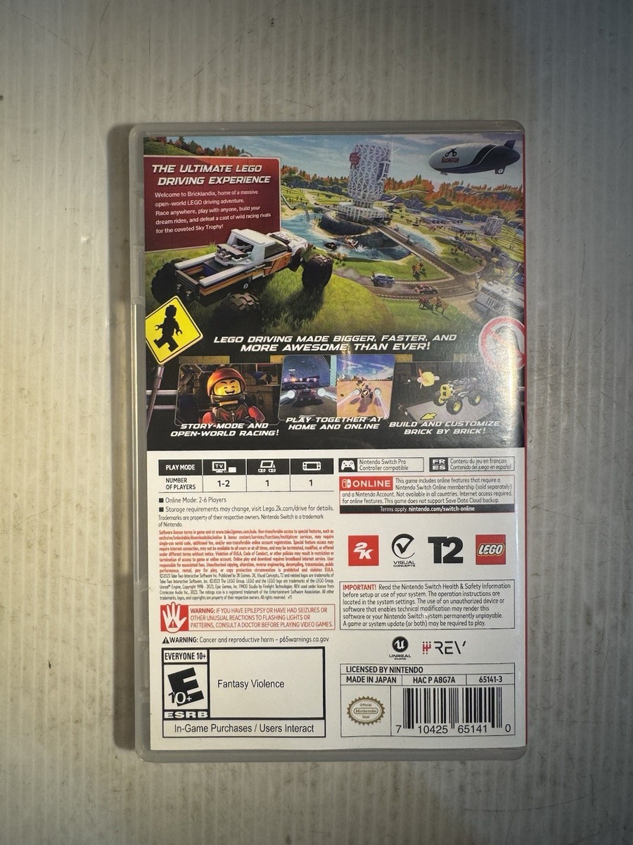 LEGO 2K Drive (Nintendo Switch, 2023) | eBay