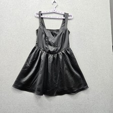 Wild Fable Women Dress M Black Fit & Flare Mini  Fairy Witchy Sleeveless NWT