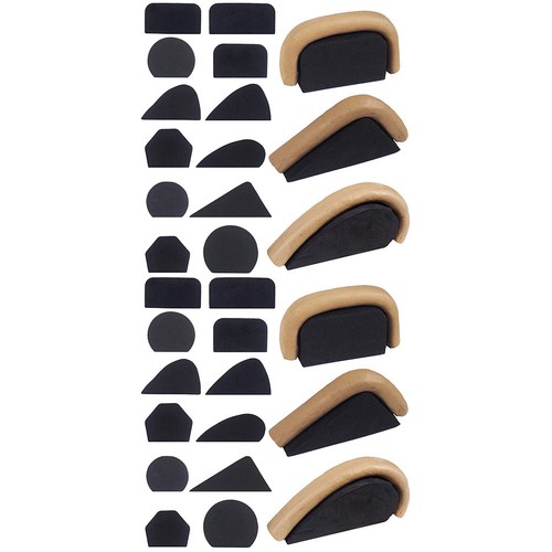  24 szt. Garncarz Kubek Uchwyt Formy Zrób to sam Kubki Uchwyt Zrób kształt, pleśń - Zdjęcie 7 z 18