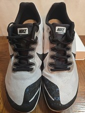 Nike Zoom Rival D Platinum Lightweight Track  Field Unisex Sz 8 Shoe 907566-002