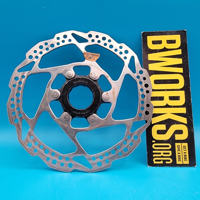 Shimano SM-RT54-S Disc Brake Rotor - 160mm Center Lock for Resin Pad   e4