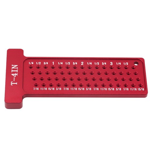 1 PCS Woodworking Ruler Marking Measuring Tool Imperial Marking T-Rule ...