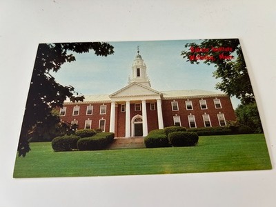 Babson Institute Wellesley Massachusetts MA Postcard