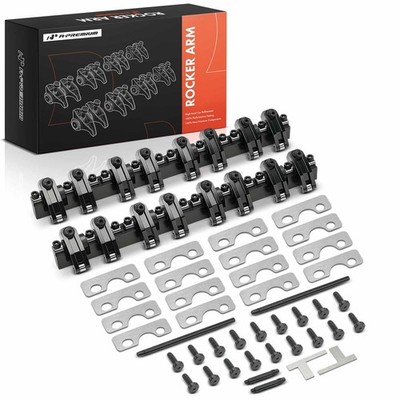 A-Premium Aluminum Shaft Mount Rocker Arm for GM LS1 LS2 LS6 Gen III 1.7 Ratio