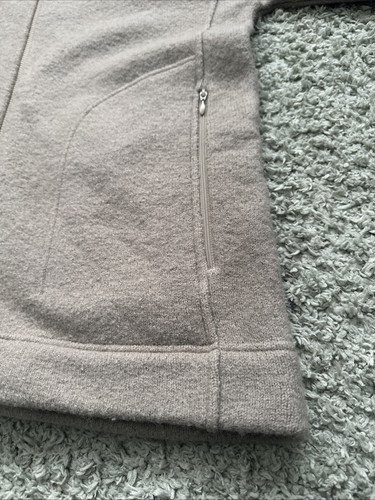 FRED PERRY Warm Chunky Knit Full Zip Funnel Neck Cardigan Jumper XXL 100% Wool - Picture 8 of 15