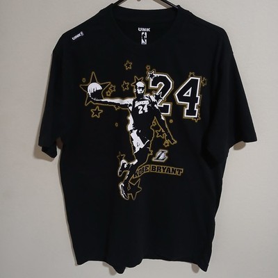 Vintage Kobe Bryant #24 Slam Dunk Black T-shirt Size Large. Very Rare. 
