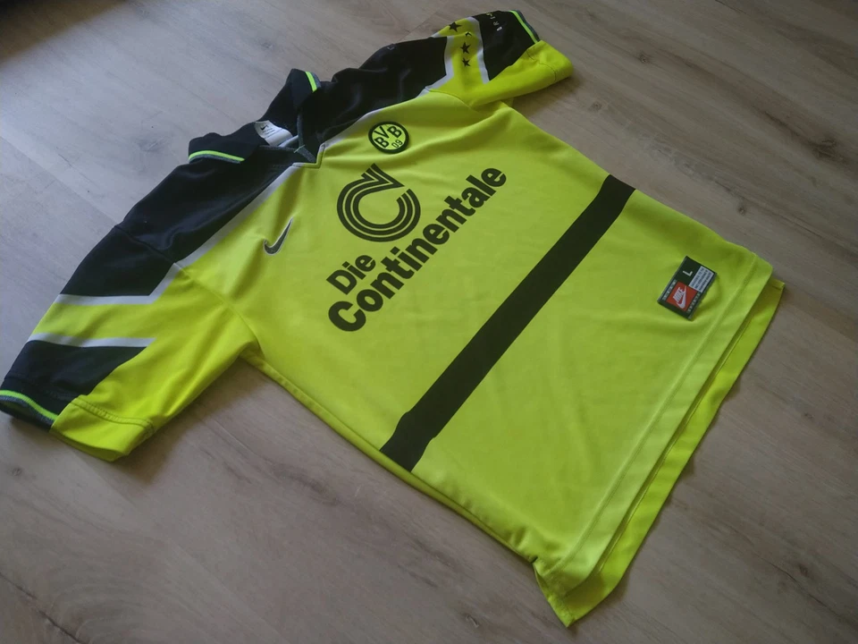 BVB Trikot 1997/98 - Continentale - Nike - Größe S / Kinder L 152 - 164 - Bild 3 von 4