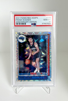 2021-22 Panini Hoops Franz Wagner Anniversary Edition #235 Rookie RC PSA 10