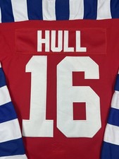 Brett Hull St. Louis Blues Red & White "1992 All-Star Throwback" CCM NHL Jersey