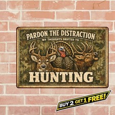 Rustic Aluminum Wall Plaque Metal Tin Sign Country Home Decor 8x12