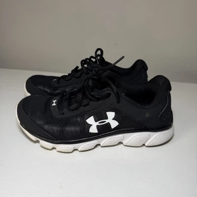 Under Armour Micro G Assert Zapatos para Correr para Mujer Talla 7 Negro Blanco 3020674-001 - Imagen 1 de 4