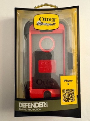 OtterBox Defender Series Case for iPhone 5  - Orange / Red - New