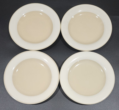 Noble Excellence Cafe Au Lait Salad Plates 8'' Set of 4
