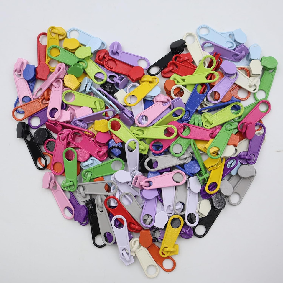 KGS Cerniere in nylon per lavori di cucito | 20 colori assortiti