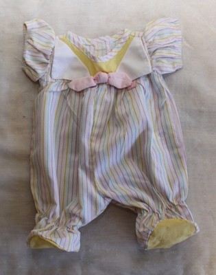Cabbage Patch Kids Outfit Striped Footed Hasbro