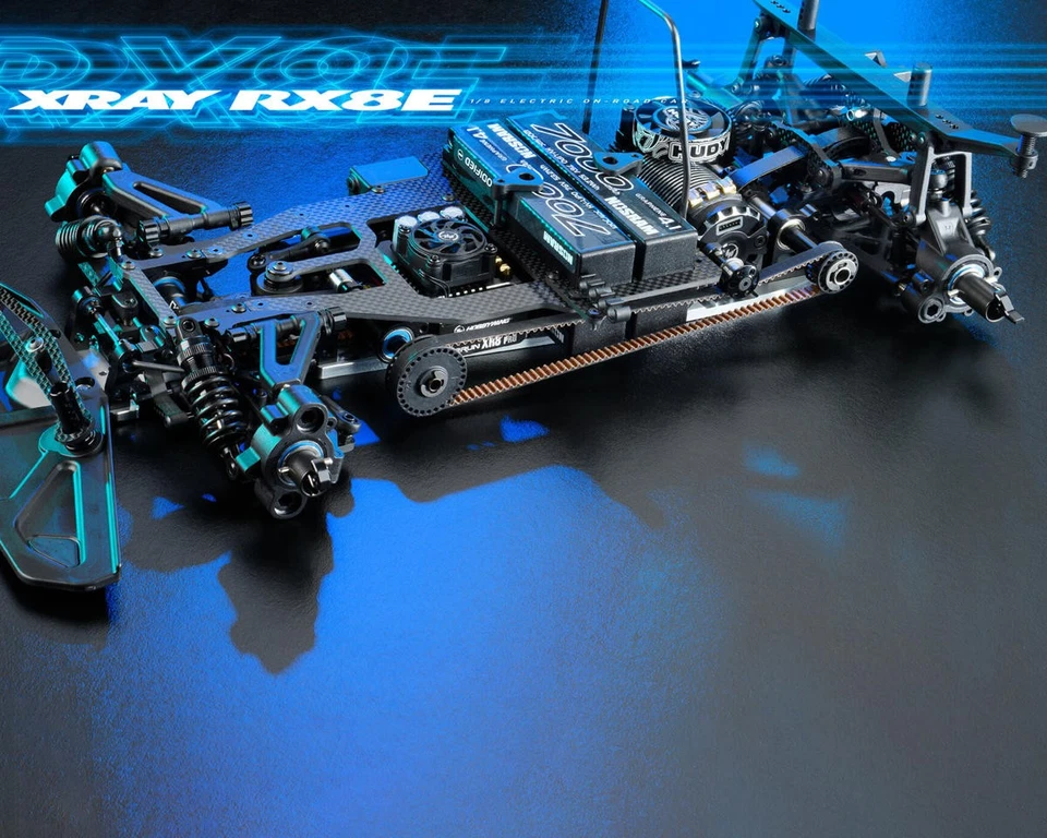 XRAY RX8E 2026 1/8 On-Road Electric Competition Racing Car Kit [XRA340154] - Image 2 of 4