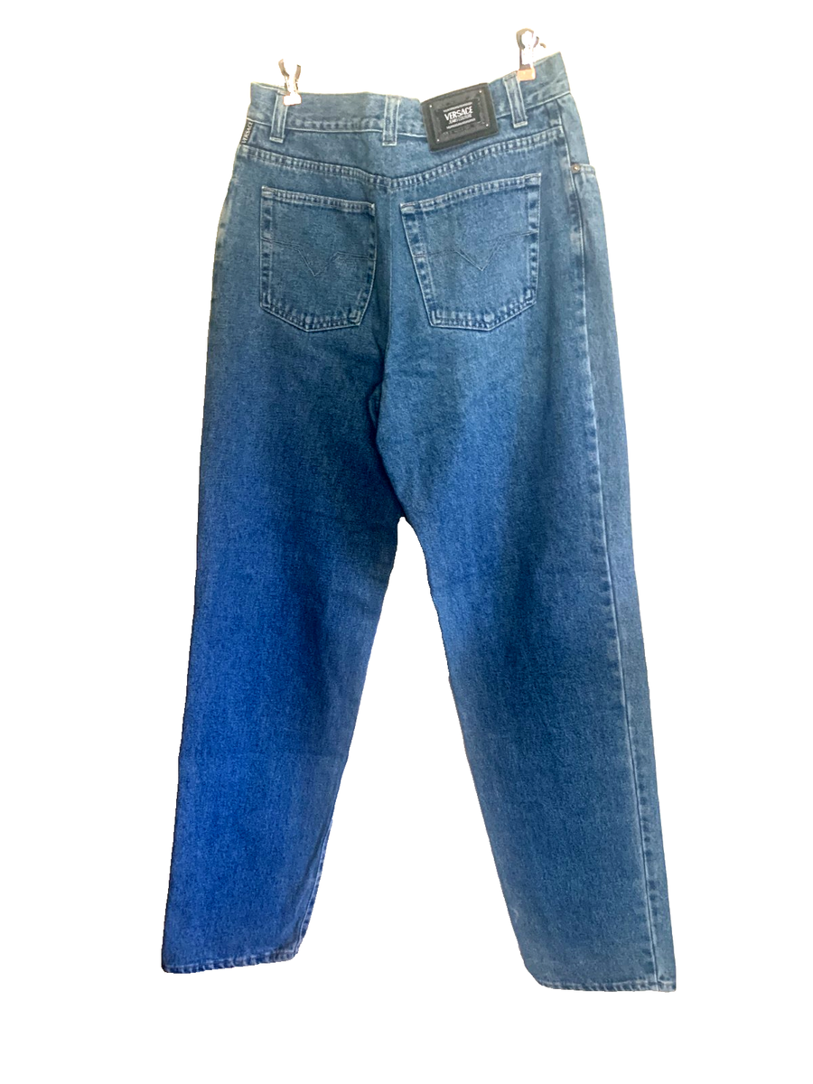 Vintage Versace Jeans Couture Denim Jeans Made in Italy EU 38 52 