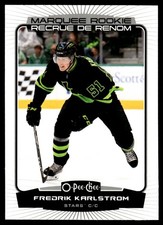 2022-23 O-Pee-Chee Fredrik Karlstrom Rookie Dallas Stars #588