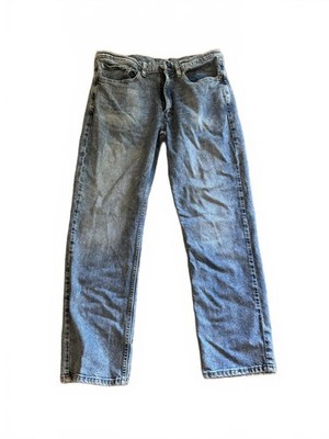 Levi's Men's 514 Medium Wash Straight Stretch Denim Jeans