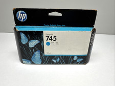 Genuine HP 745 Cyan 130ml Ink Cartridge F9J97A Designjet Z2600 Z5600- Sealed