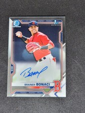 2021 Bowman - Chrome Prospects Autographs Brainer Bonaci #CPA-BB (AU, RC)