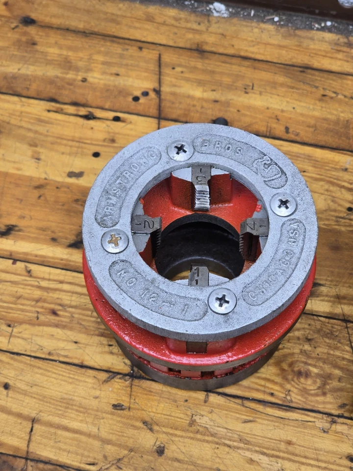 Armstrong 1" Pipe Threader Die Head For No 12 Ratchet NEW - Image 2 of 4