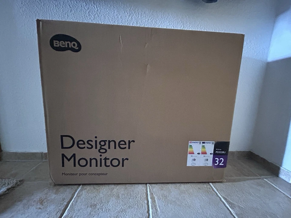 BenQ PD3220U Grafiker Monitor (AQCOLOR Technologie, 32 Zoll, 4K UHD, IPS, P3 Far - Bild 2 von 2