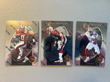 (x3) 1997 Pinnacle Certified - 49ERS - Jerry Rice / Rod Woodson / JJ Stokes