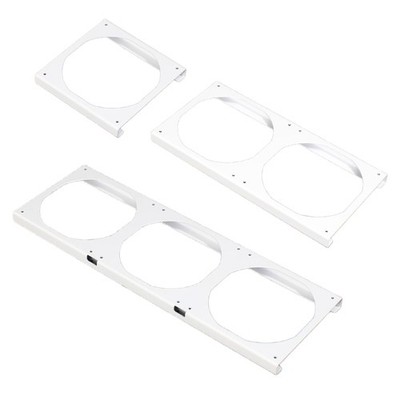 12cm Case Fan Heightening Bracket Galvanized Steel 15mm Airflow Solution