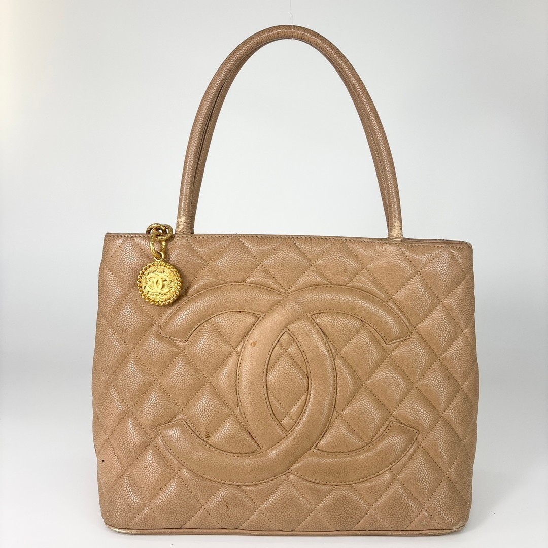 CHANEL Caviar Skin Matelass Reissue Tote Tote Bag-image