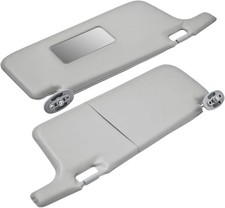 Fit For Honda Civic 1996-2001 Interior Sunvisor Pair Grey 2pcs 83230-s01-a32zc