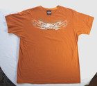 Harley Davidson Men's T Shirt Screamin Eagle S/S Orange Sz:XL No Dealer Logo