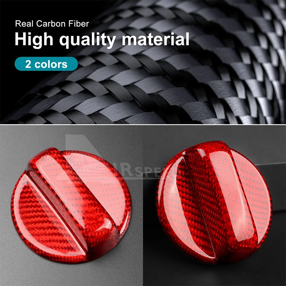 Tapa del tanque de combustible de fibra de carbono para Mazda B1600/B1800/B2000/B3000/B4000 2000-11 Foto 3 de 4